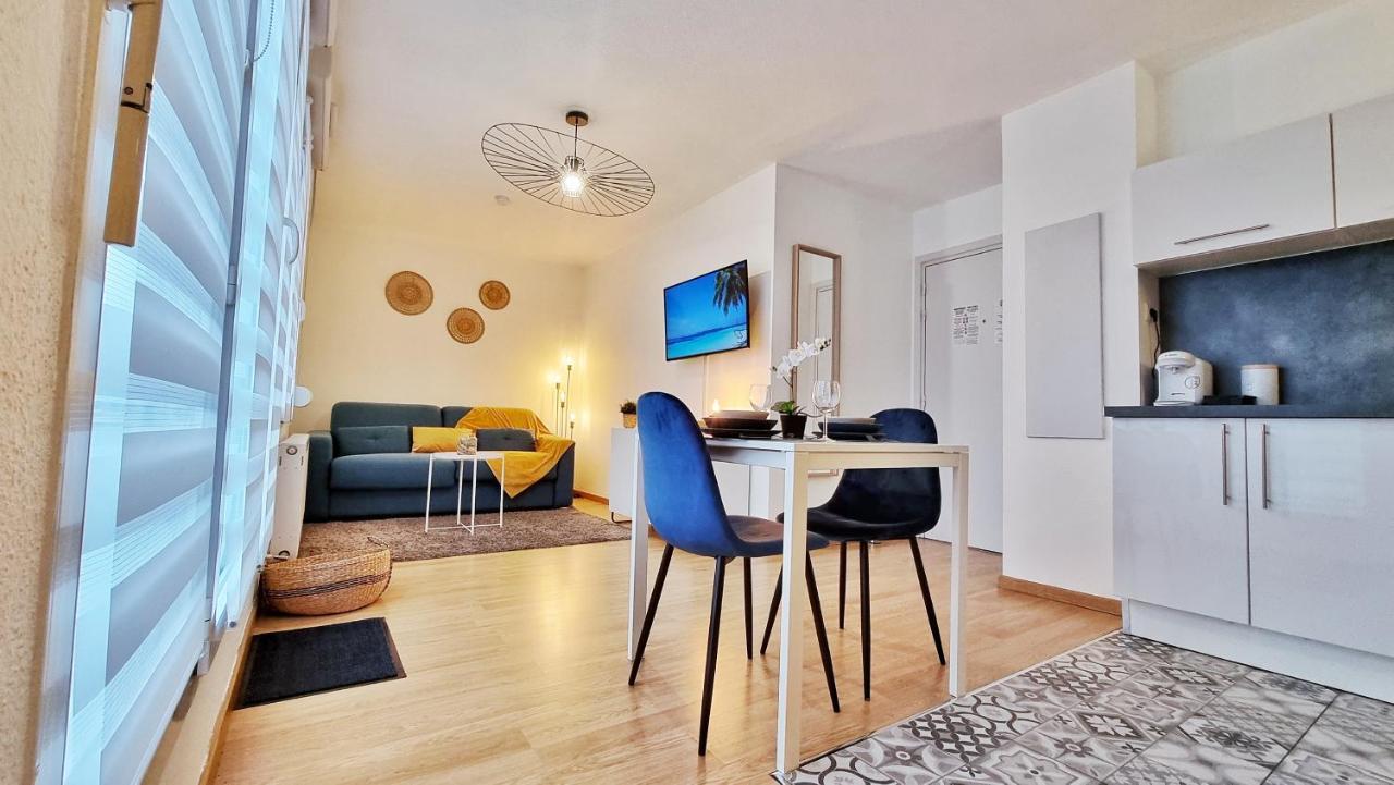 Le Smart - Parking - Terrasse - Wifi - Mulhouse - Relax Bnb Pfastatt Exteriör bild