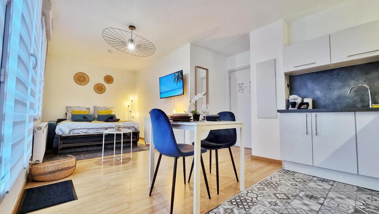 Le Smart - Parking - Terrasse - Wifi - Mulhouse - Relax Bnb Pfastatt Exteriör bild